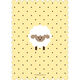 Yellow Little Lamb Shower Invitations Image 2 of 6